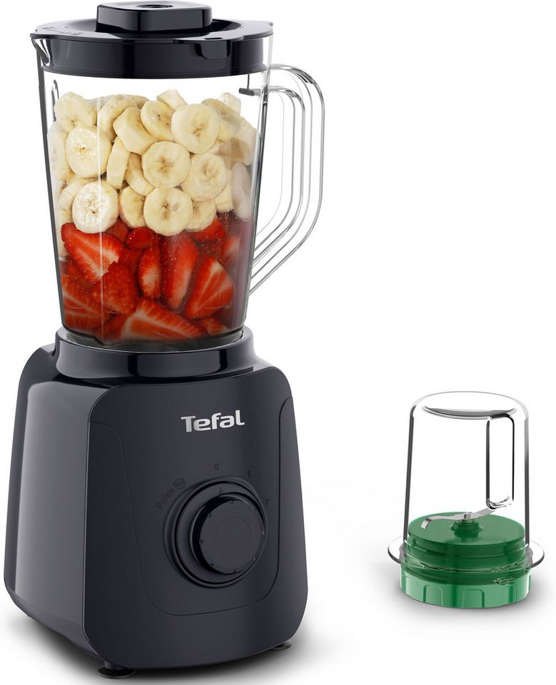 Tefal Standmixer Blendforce Essential, 450 W, 1 L, 2 Geschwindigkeitsstufen, Pulsmodus, inkl. Zerkleinerer Bild 3