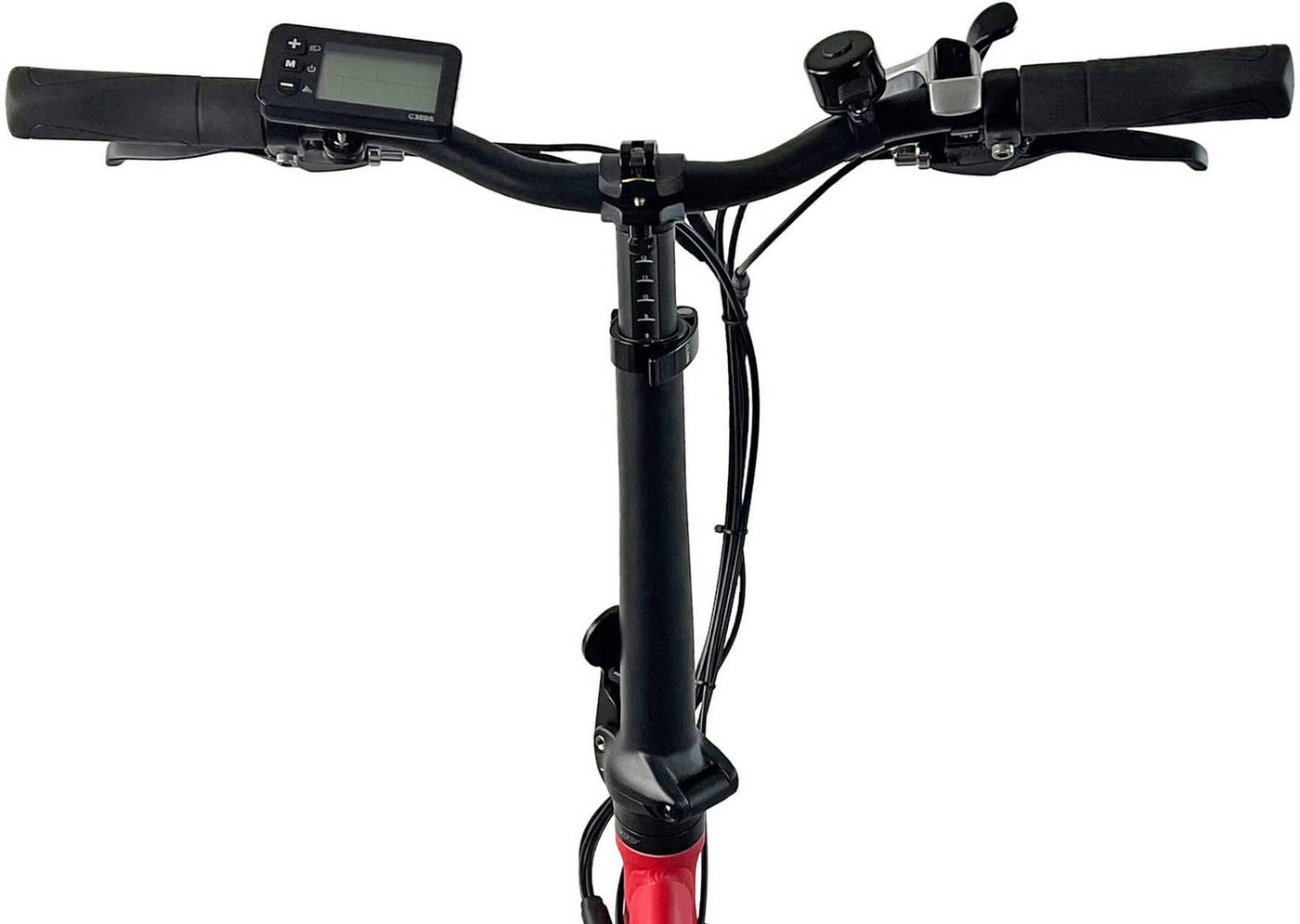 LLobe E-Bike Faltrad Elektro Faltrad 20" Terrain rot, 7 Gang Shimano Tourney Schaltwerk, Kettenschaltung, Heckmotor, 468 Wh Bild 3