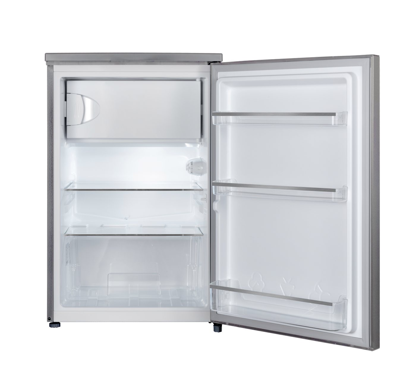Amica Kühlschrank KS 361 125 E, 85 cm hoch, 55 cm breit, Leise, elegant, durchdacht – Frische für kleine Küchen Bild 2