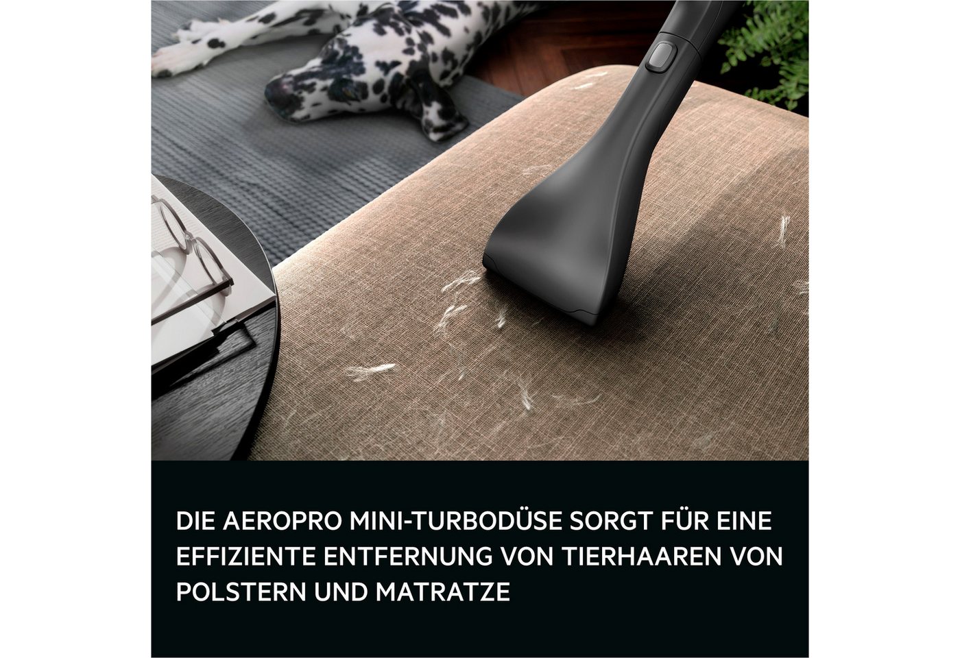 AEG Bodenstaubsauger VX9-5-EBR, 650 W, mit Beutel, Extra stark & leise – Beutelstaubsauger 69 dB, HEPA für Allergiker