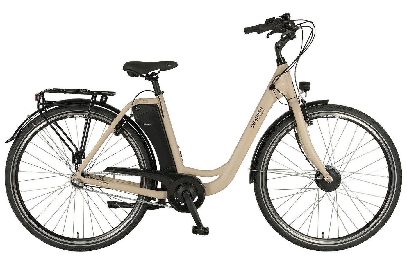 Prophete E-Bike Cityrad Prophete Geniesser 1.0, 3 Gang Shimano Nexus Schaltwerk, Nabenschaltung, Frontmotor, 374 Wh Bild 4