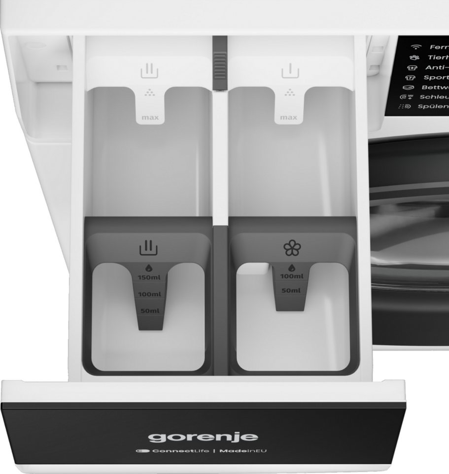 GORENJE Waschmaschine G600 W5G694A1T1, 9 kg, 1400 U/min, 10% besser als Energieklasse A, FastWash Pro 29 min. Bild 2