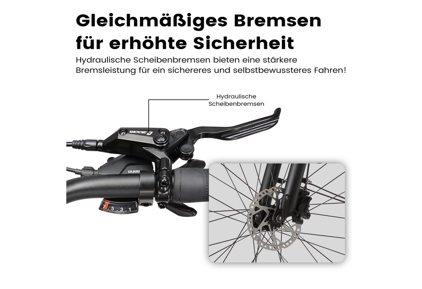 Maxtron E-Bike ATB Maxtron Urban 8 City-E-Bike 28 Zoll, 7 Gang Shimano, Kettenschaltung, Mittelmotor, 460 Wh, (mit integr. Akku), Elektrofahrrad für Alltag und Einkauf Bild 2