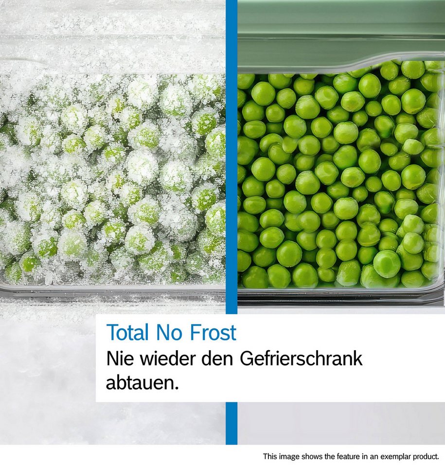 BOSCH Gefrierschrank Serie 4 GSN36VLDG, 186,2 cm hoch, 59,5 cm breit, Nie wieder abtauen mit leisem No Frost Gefrierschrank. Bild 3