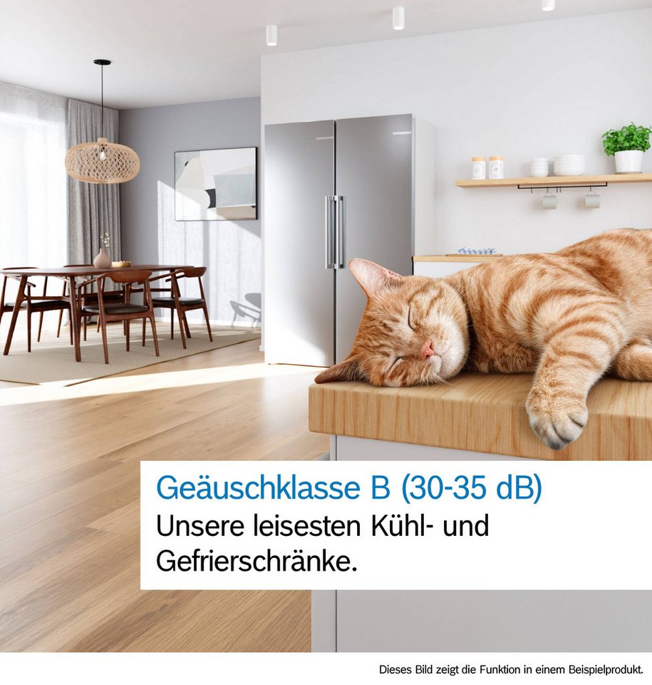 BOSCH Gefrierschrank Serie 4 GSN36VWDG, 186,2 cm hoch, 59,5 cm breit, Nie wieder abtauen, No Frost Gefrierschrank, großzügiger Stauraum Bild 5