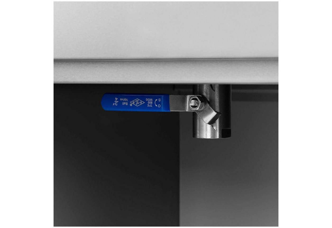 Royal Catering Fritteuse RCPKF 13DSH, 5000 W, 16 L Fritöse mit Unterschrank Ablasshahn 400V Bild 4