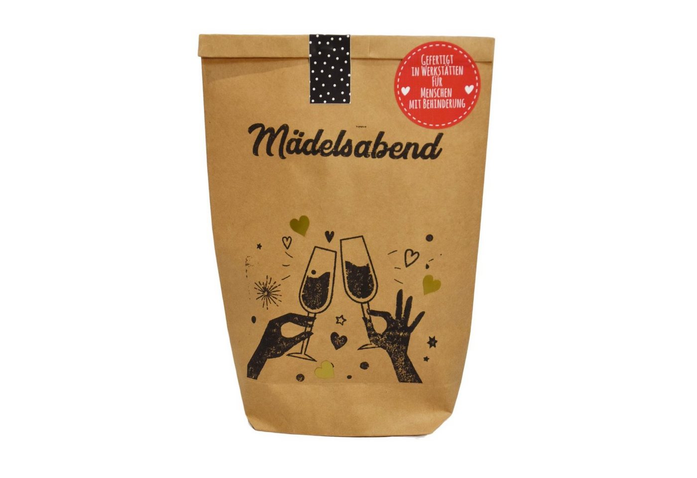 Wunderle Wundertüte Mädelsabend Cheers Wundertüte für eine schöne Zeit, Mitbringsel, Geschenk, Geschenkidee für Freundin und Frauen Bild 2