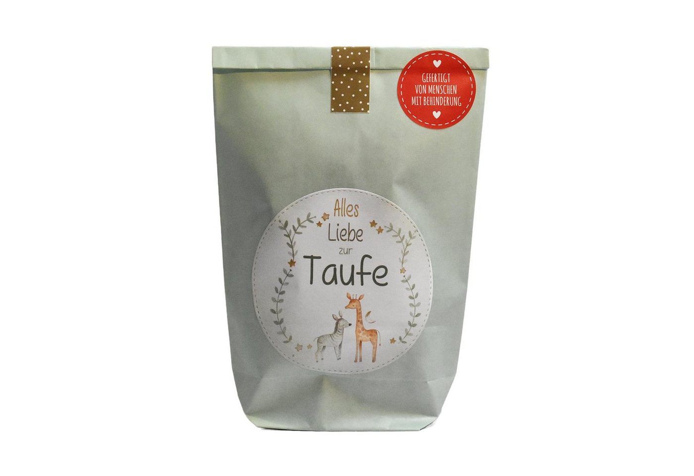 Wunderle Wundertüte Wundertüte Zur Taufe mit lieben Wünschen, Mitbringsel, Geschenk, Geschenkidee zur Taufe
