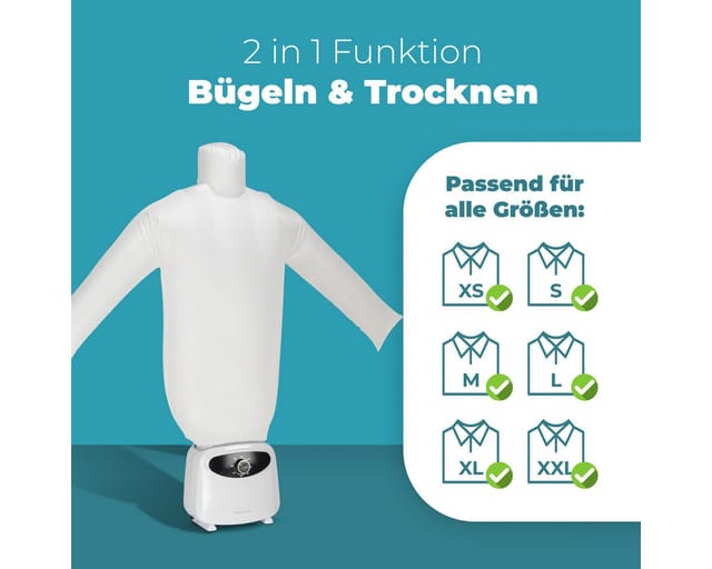 ProfiCare Bügelsystem PC-HBB 3117, mit leistungsstarken 1400W, inkl. Duftaufsatz