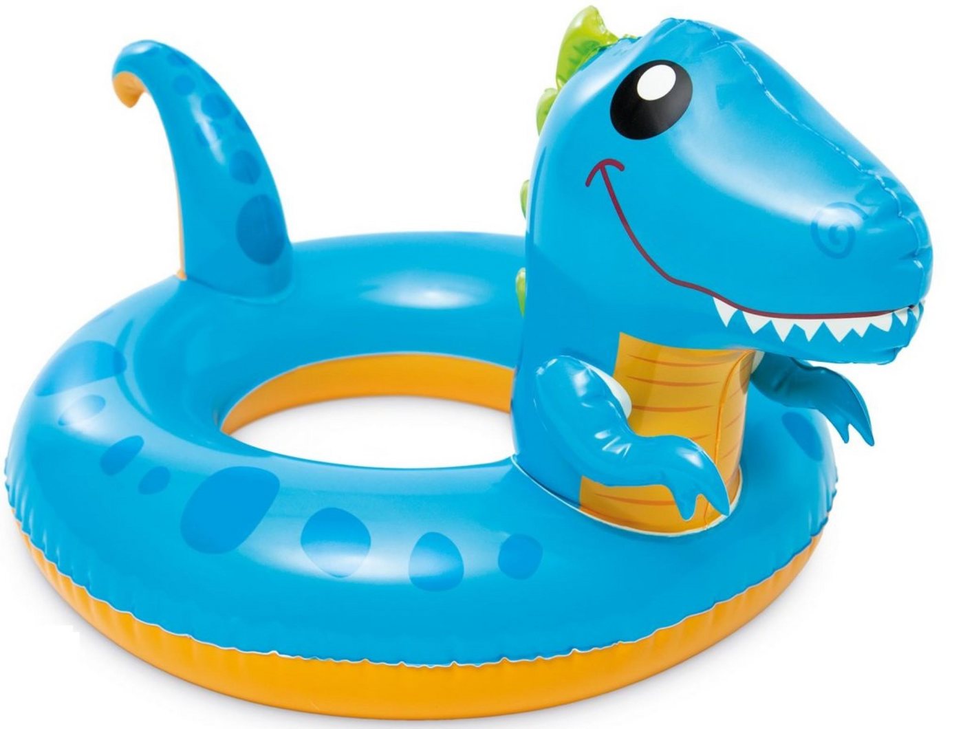 Festivalartikel Schwimmring Schwimmring Kinder Dinosaurier 81x58 cm für 3-6 Jahre PVC