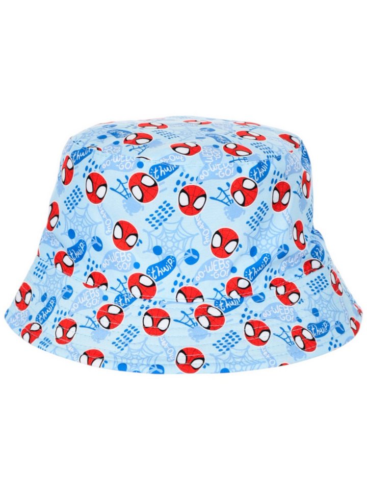 Spiderman Fischerhut Spidey - Marvel Sommerhut Größe 52 - 54 cm