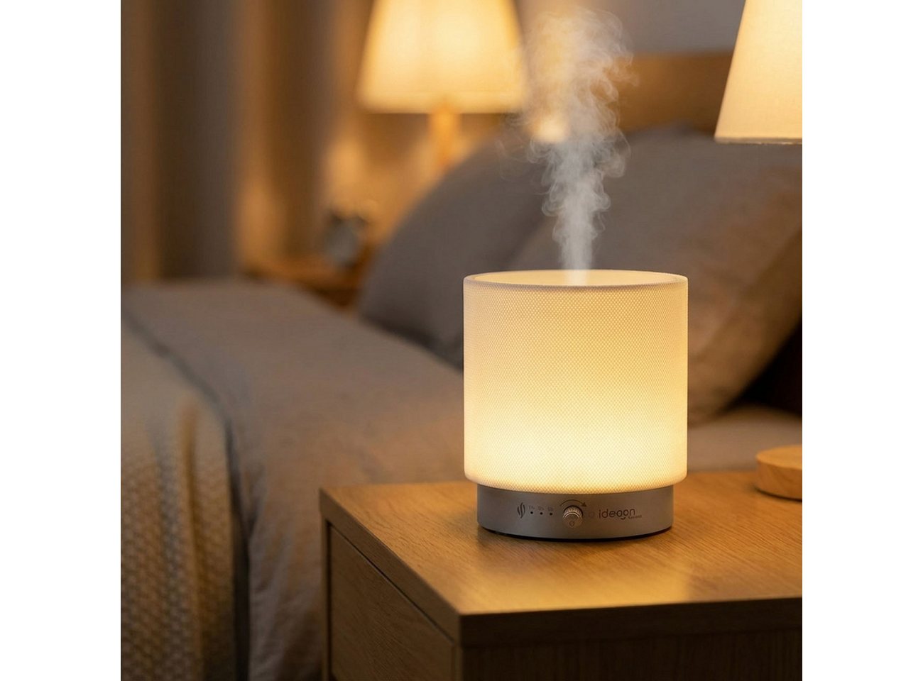 shop'n smile ideoon Diffuser Aroma Diffuser 140ml LED Beleuchtung dimmbar Elektrische Duftlampe 12W Bild 3