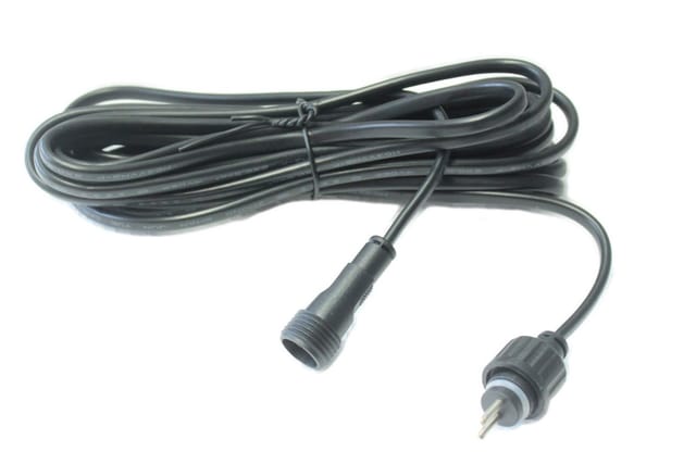 Arnusa Springbrunnen Verlängerungskabel 2 PIN IP44 12-24V Systeme Verlängerungskabel, 2-PIN, 2-Pin Buchse (3 cm)