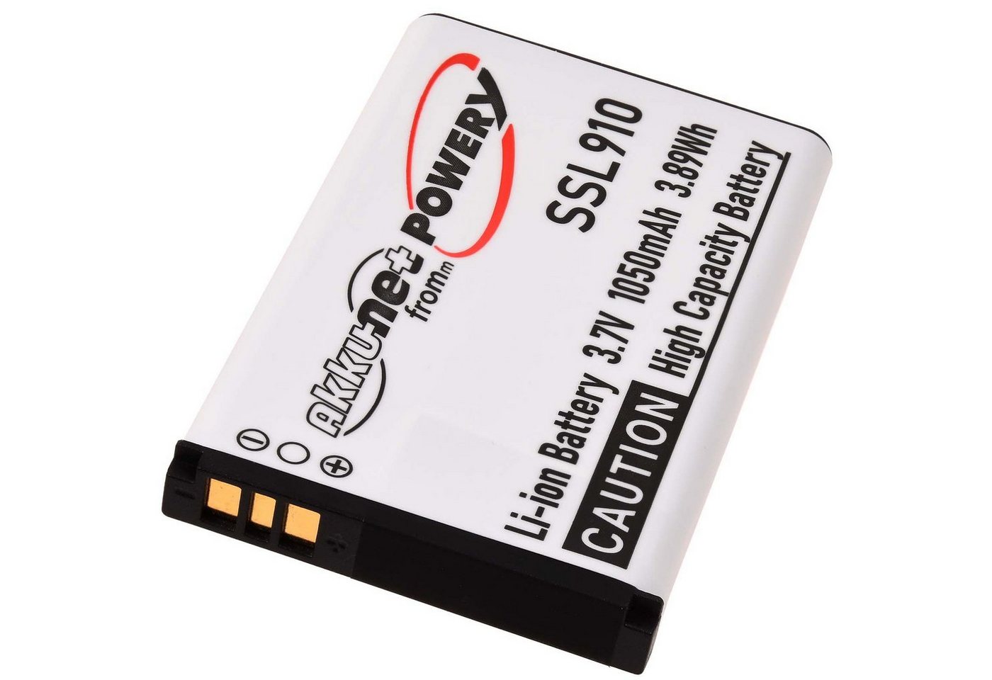 Powery Akku für Siemens gigaset SL910 Akku 1050 mAh (3.7 V) Bild 3
