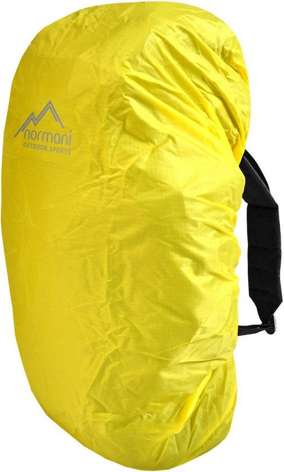normani Rucksack-Regenschutz Rucksack-Regenüberzug für 60-70 Liter Raincover, Rucksackcover wasserdichte Rucksackhülle Regenschutz mit Reflektorlogo