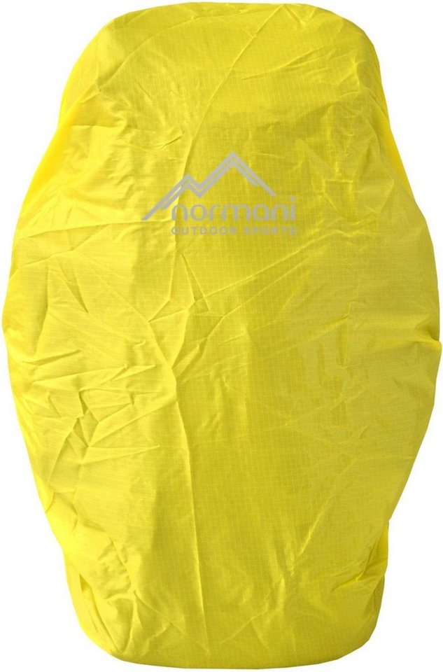 normani Rucksack-Regenschutz Rucksack-Regenüberzug für 60-70 Liter Raincover, Rucksackcover wasserdichte Rucksackhülle Regenschutz mit Reflektorlogo Bild 4
