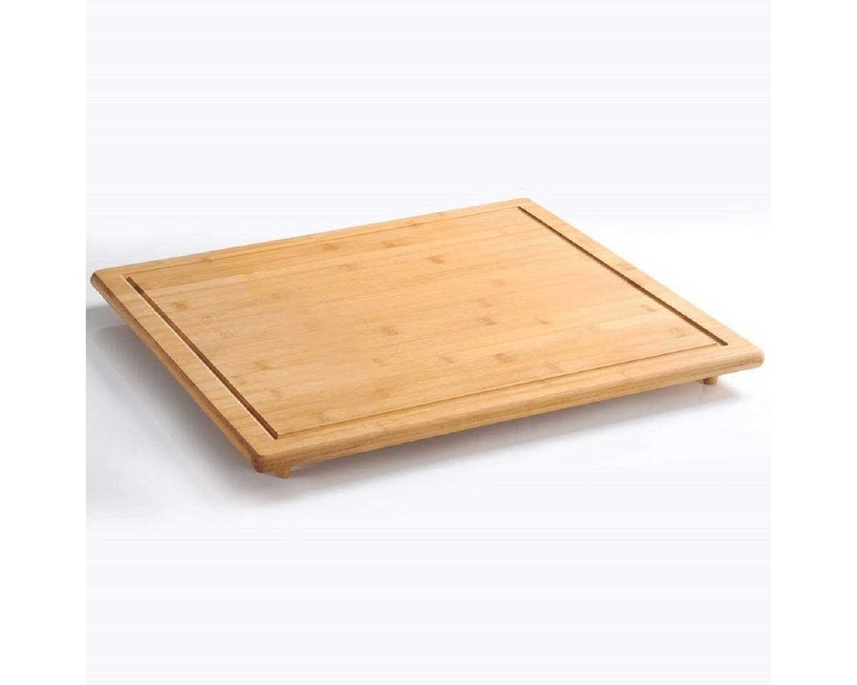 Neustanlo Schneide- und Abdeckplatte XXL Schneide- und Abdeckplatte aus Bambusholz für große Flächen, robust & stilvoll, funktional & dekorativ, ideal für Arbeitsflächen Bild 3