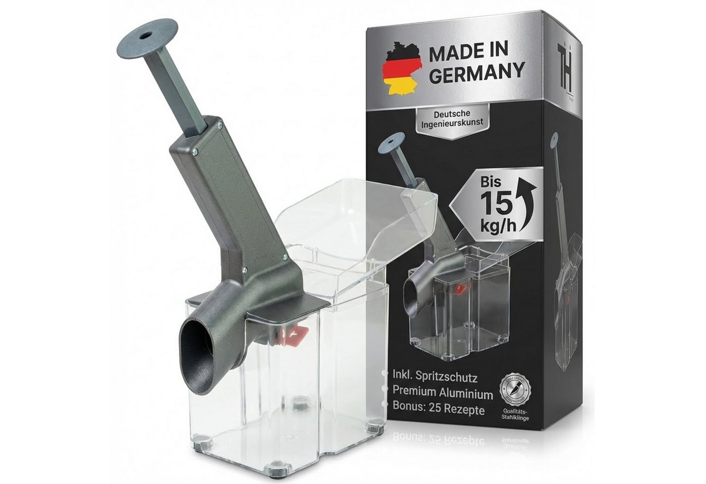 Thiru Entkerner für Kirschen mit hoher Entkernleistung, bis zu 15 kg/h, Kirschentkerner, Made in Germany, hohe Entkernleistung (bis zu 15 kg/h) Bild 5