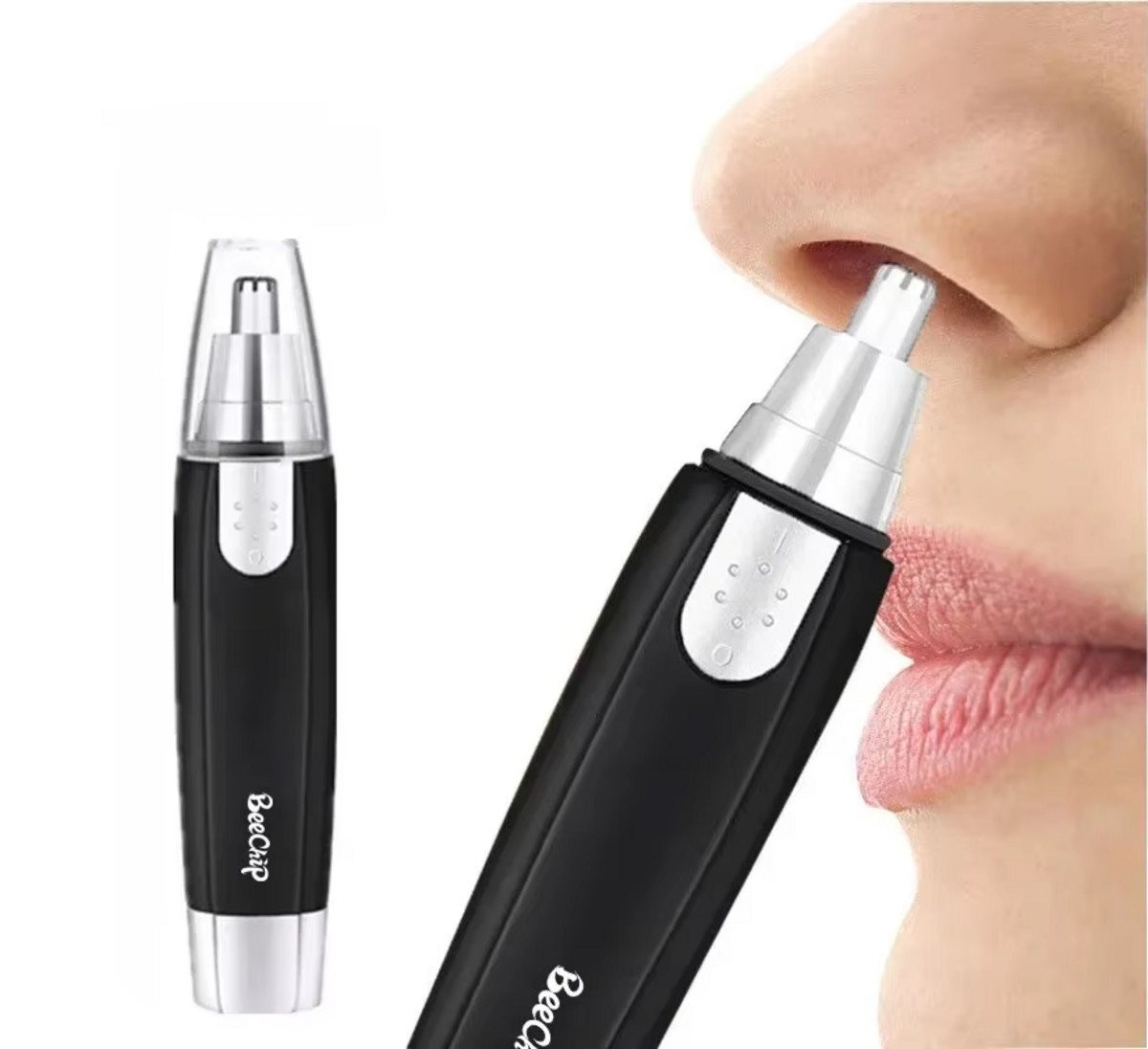 Montegoni Beauty-Trimmer Elektrischer Nasen- und Ohrenhaarschneider für Männer und Frauen, Schmerzloser Haarschneider mit langlebiger Klinge für präzises Trimmen Bild 2