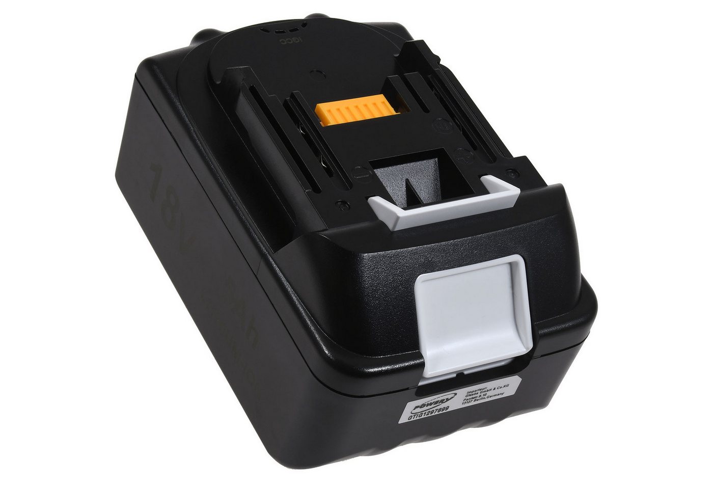 Powery Akku kompatibel mit Makita Blockakku baugleich Typ BL1850 mit LED Akku 5000 mAh (18 V) Bild 2