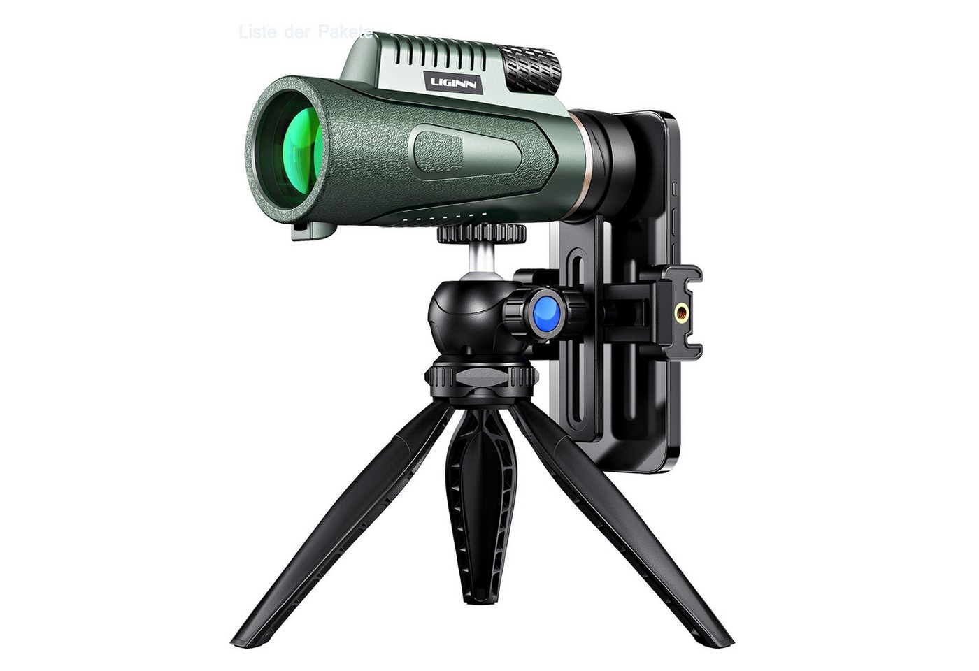 feinlux Outdoor Monokular Fernglas (für Vogelbeobachtung/Sportspiele/Jagd/Reisen) Bild 4