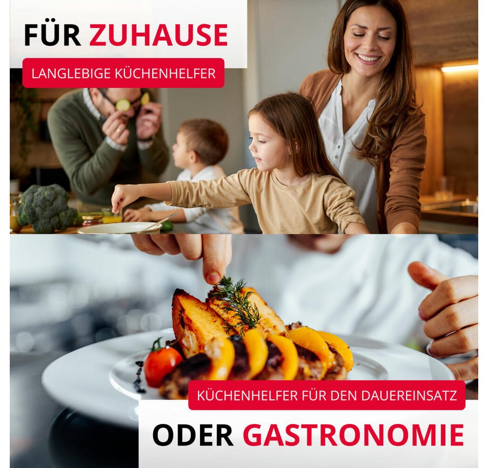 WESTMARK Entkerner zum Aushöhlen von Zucchini und anderem Gemüse, PP, TPE, Edelstahl, Made in Germany, spülmaschinengeeignet, BPA-frei Bild 2