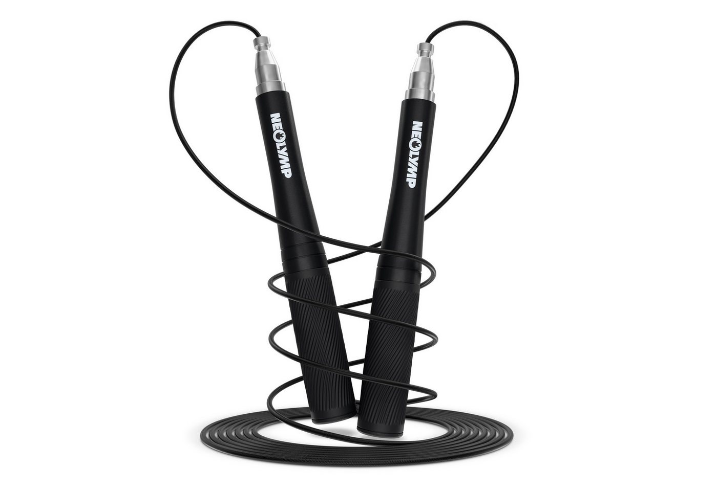 NEOLYMP Springseil Springseil für Erwachsene Speed Rope mit Alu-Griff & Kugellager, Werkzeuglose Schnellverstellung, Kugellager & ultraleichte Alu-Griffe Bild 4