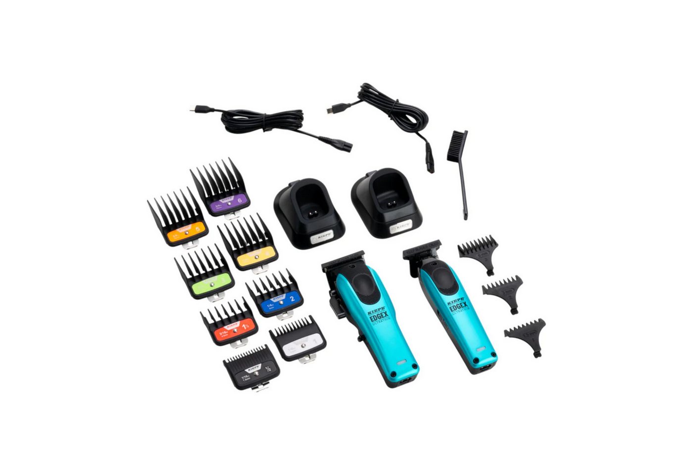 Kiepe Haarschneider KIEPE EDGEX COMBO CLIPPER + TRIMMER BLUE - Teal Bild 2