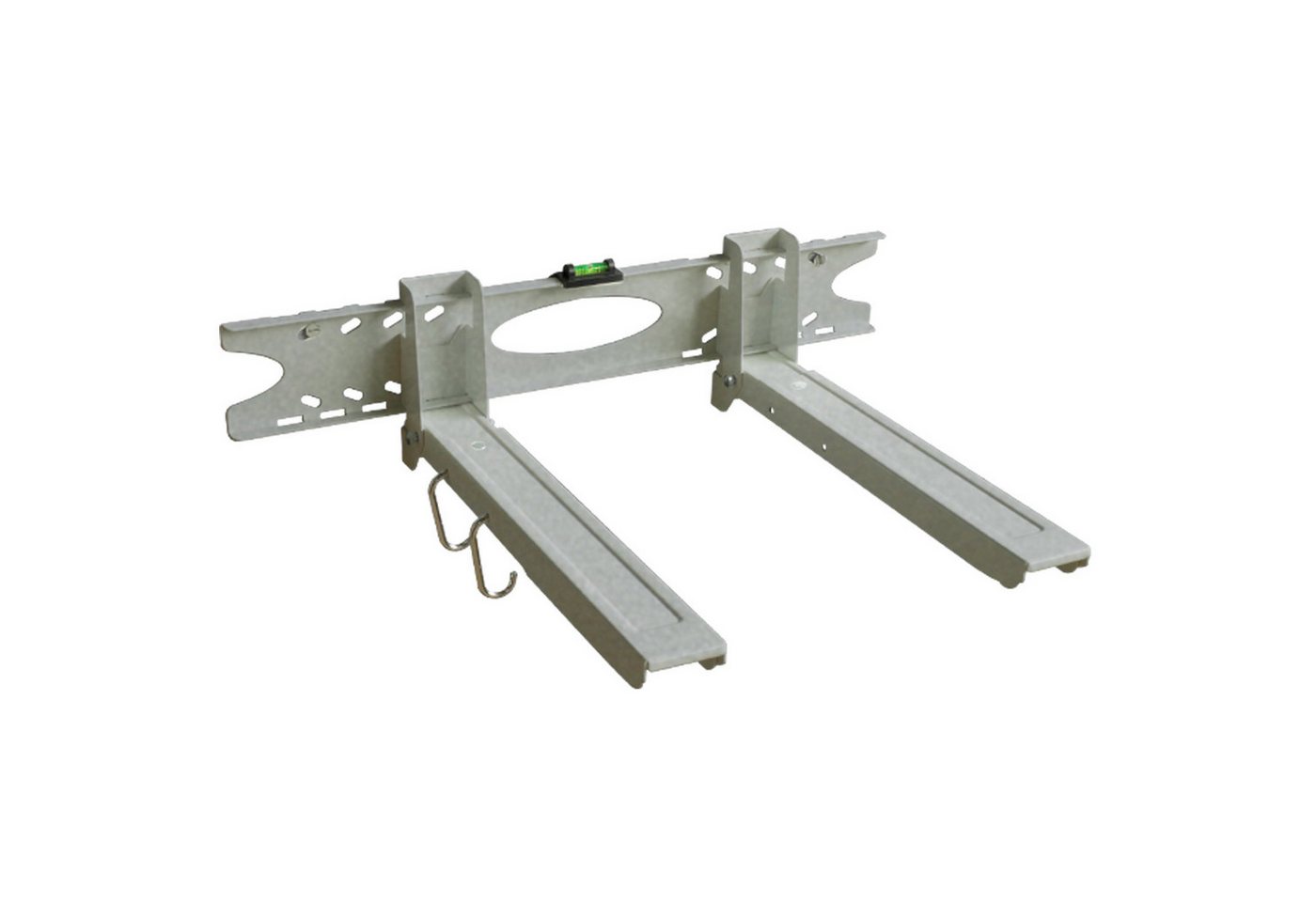 Drall Instruments Mikrowellen-Wandhalterung H75S, (1-tlg., Universal Mikrowellenhalter für Mikrowele, Backofen, Mini-Ofen, silber) Bild 4