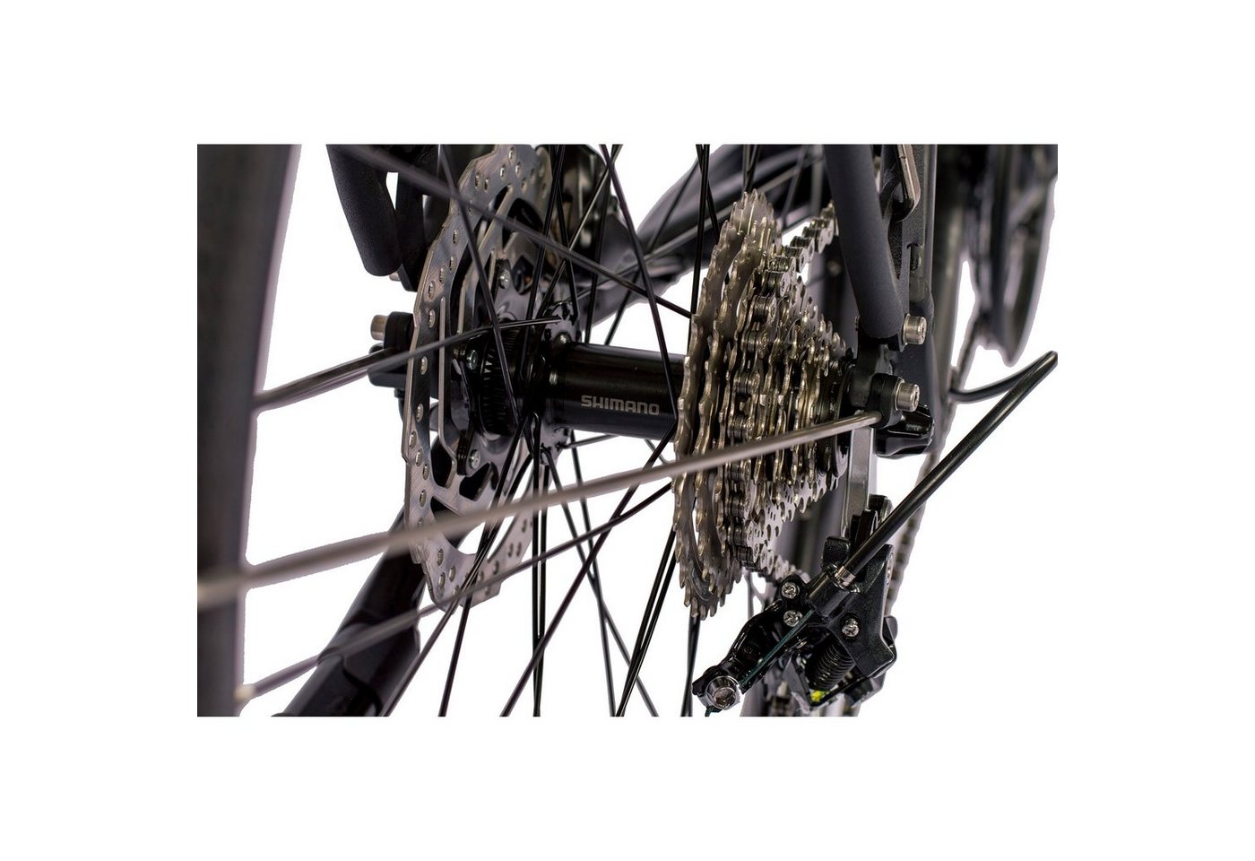 Airtracks Trekkingrad Herren Trekking Fahrrad 28 Zoll Trekkingrad TR.2855, 27 Gang, Kettenschaltung, (Shimano Deore M592 SGS), Rahmenhöhen 52 cm 56 cm 60 cm » Modeljahr 2026 Bild 4