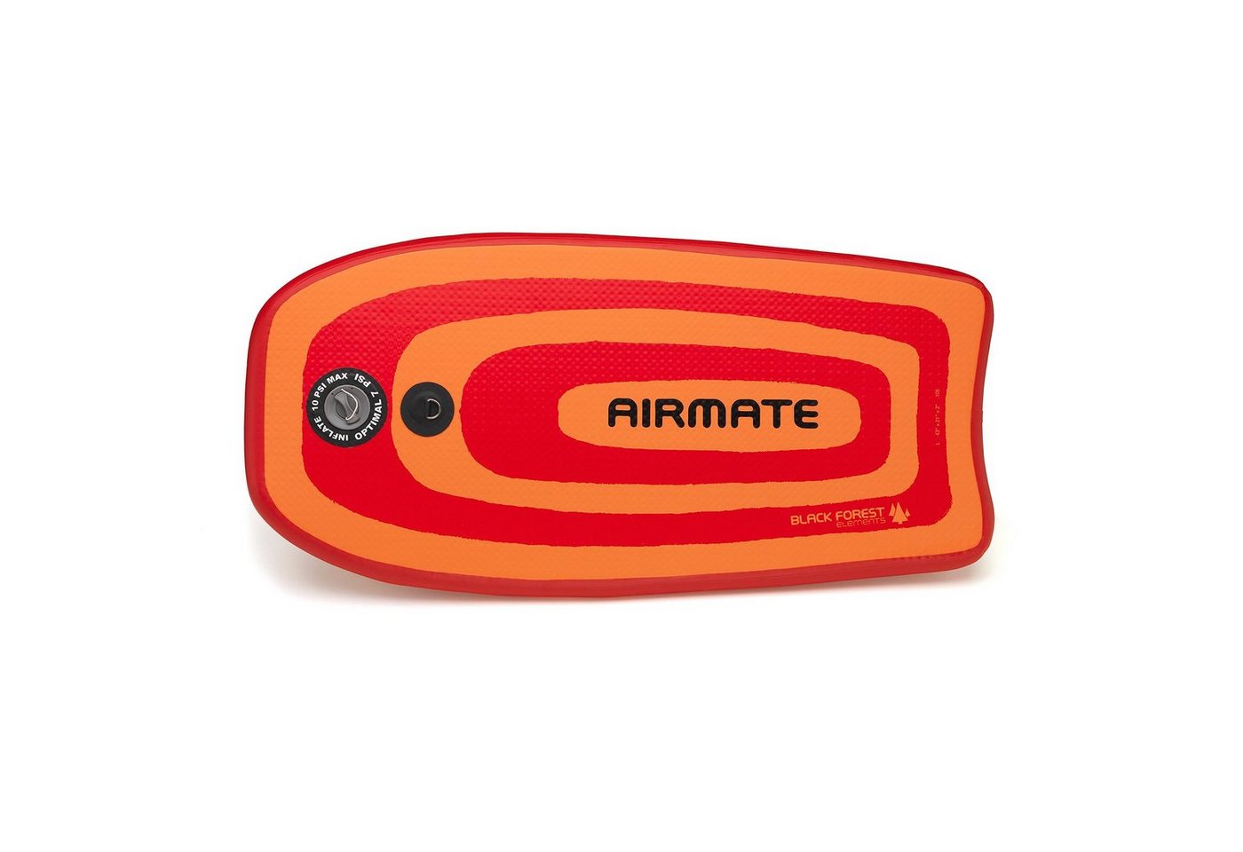 BLACK FOREST ELEMENTS Bodyboard AIRMATE L- inflatable Bodyboard - Original Black Forest Elements, (1 tlg)