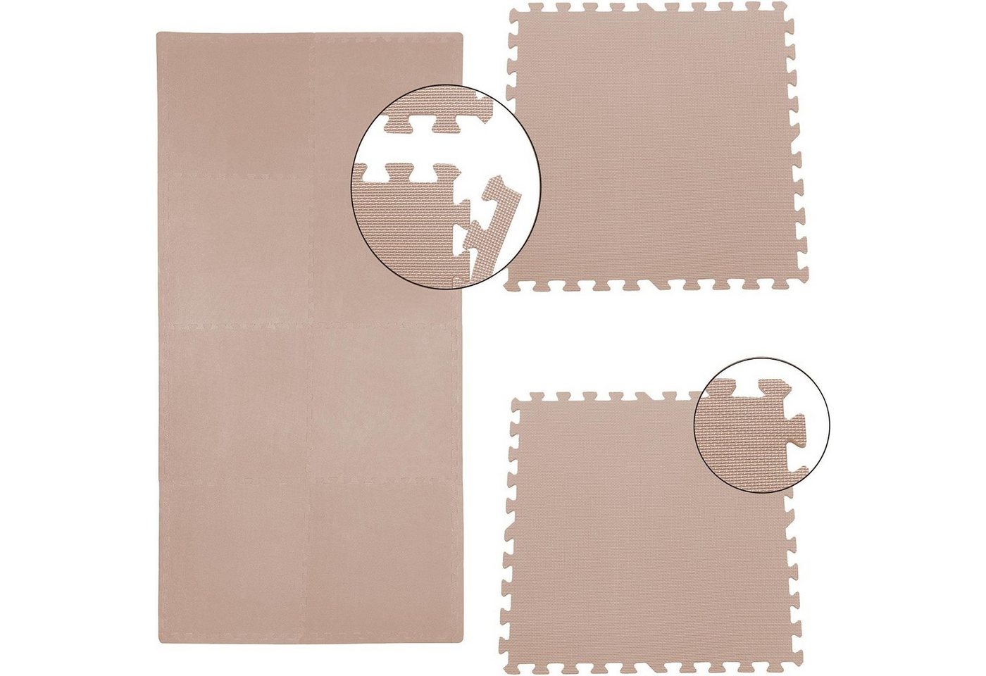 Sporttrend 24 Bodenmatte 4 Schutzmatten, 1,44qm (4-St), Bodenmatte Bild 5