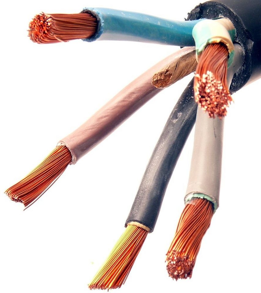 nexans H07RN-F 5G16 (5x16 mm) Gummischlauchleitung 20m Elektro-Kabel Bild 2