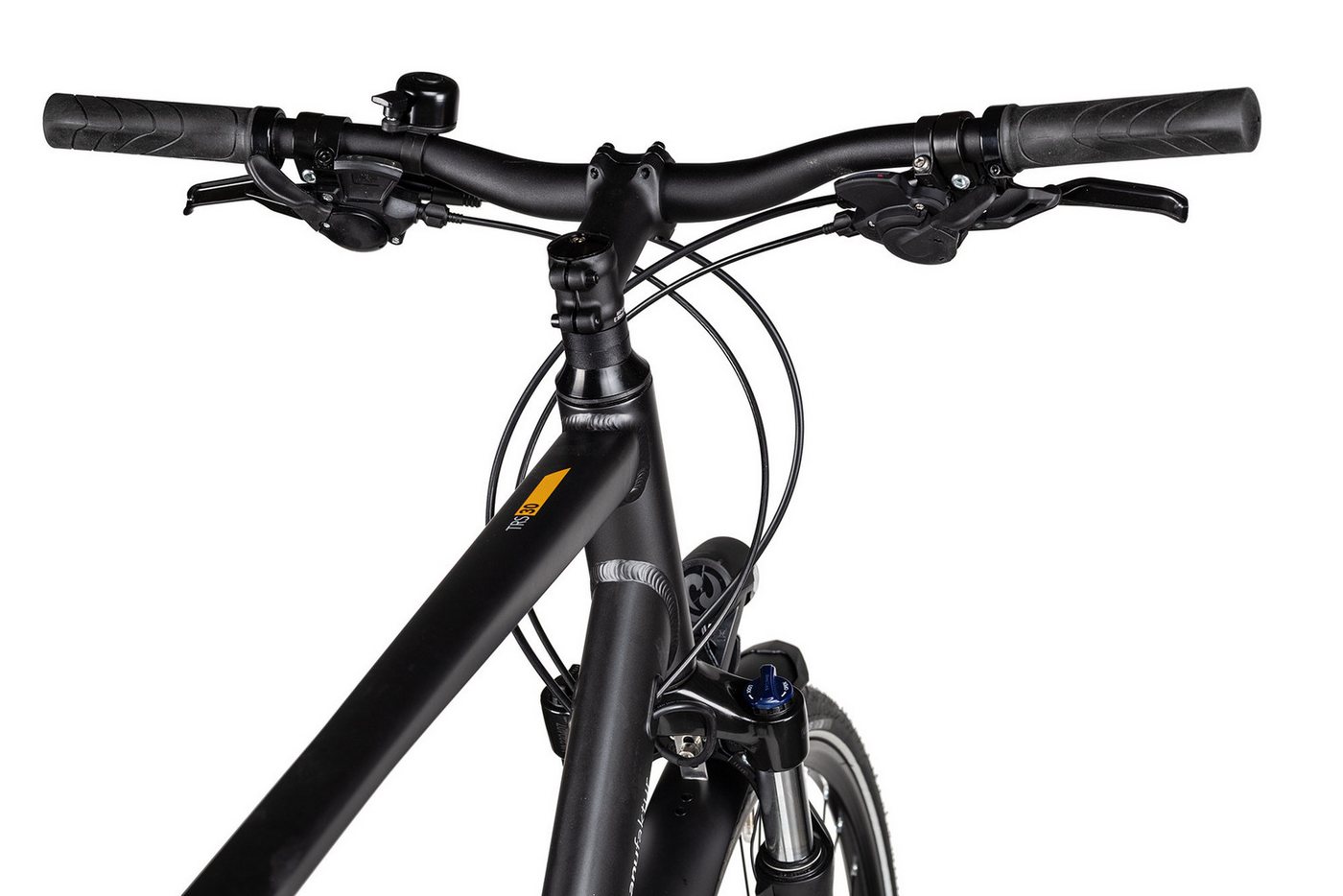 2R Manufaktur Trekkingrad TRS30, 30 Gang Shimano RD-T6000 Deore-10 Schaltwerk, Kettenschaltung, Trekkingfahrrad 28 Zoll Herren schwarz/grau Bild 2