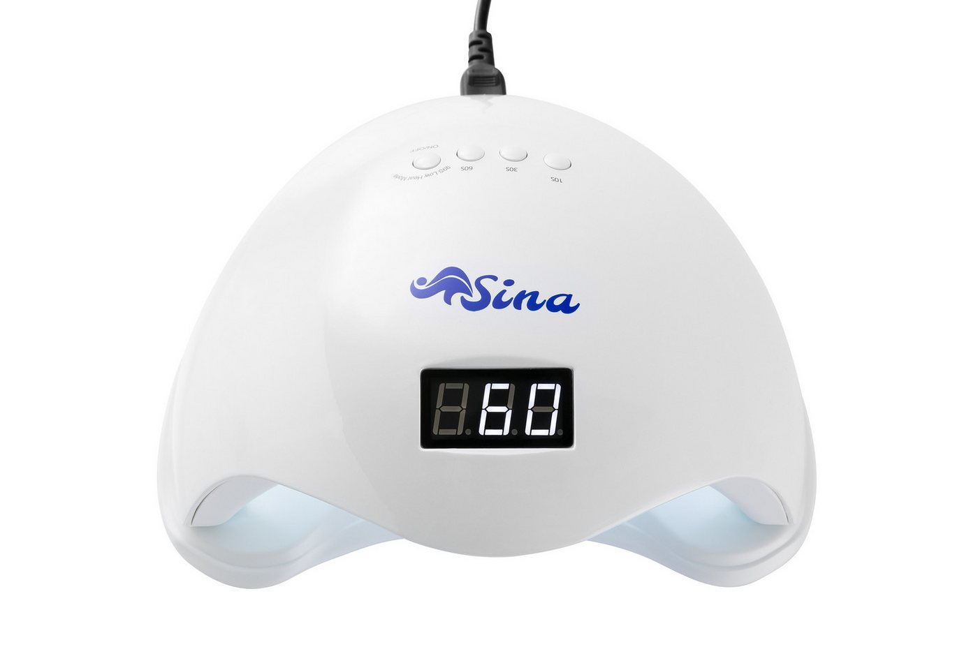 Sina Lichthärtungsgerät LED UV Gel Lichthärtungsgerät Nail Art Lampe, Timer: 10/30/60/99 Sekunden, Arbeitsmodus: EU/UK/US Stecker Bild 4