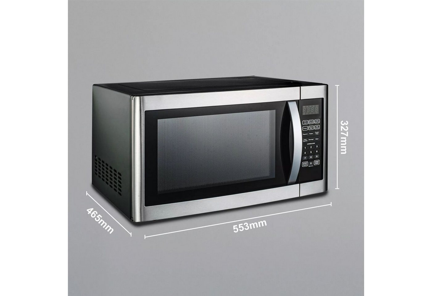 Smad Mikrowelle, Mikrowelle, 42,00 l, digitalerTimer,Einfache Handhabung in schickem Design