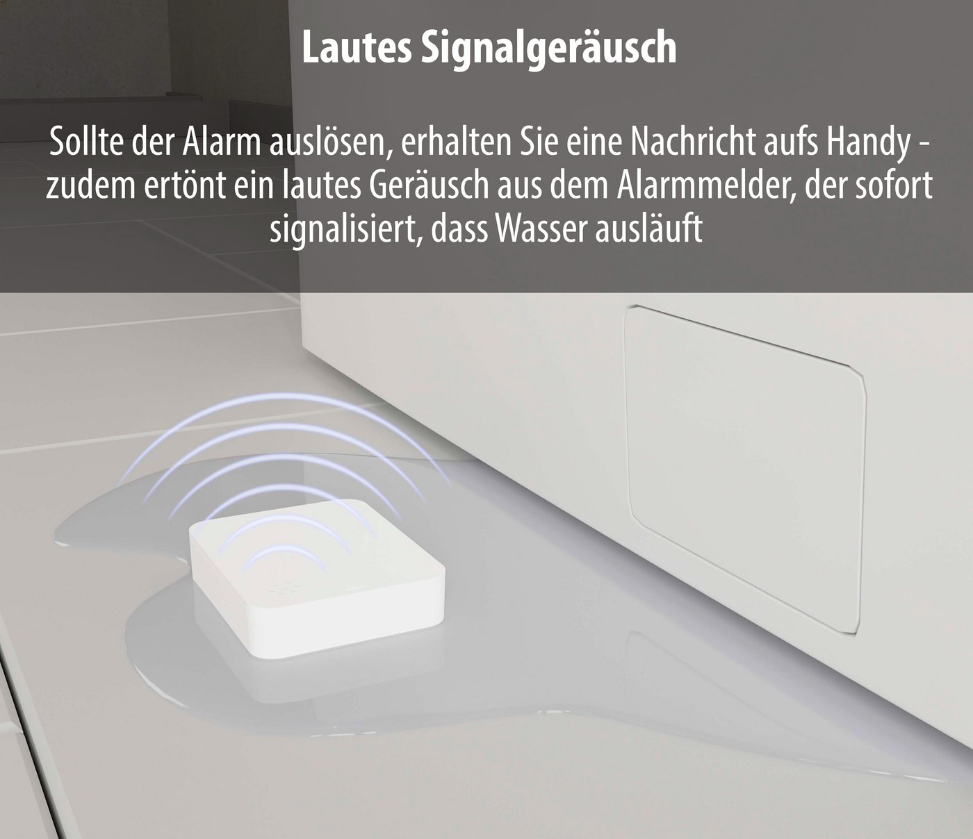 Northpoint Wifi Wassermelder Tuya App 2er-Set für Keller Küche & Bad Wassermelder Bild 2