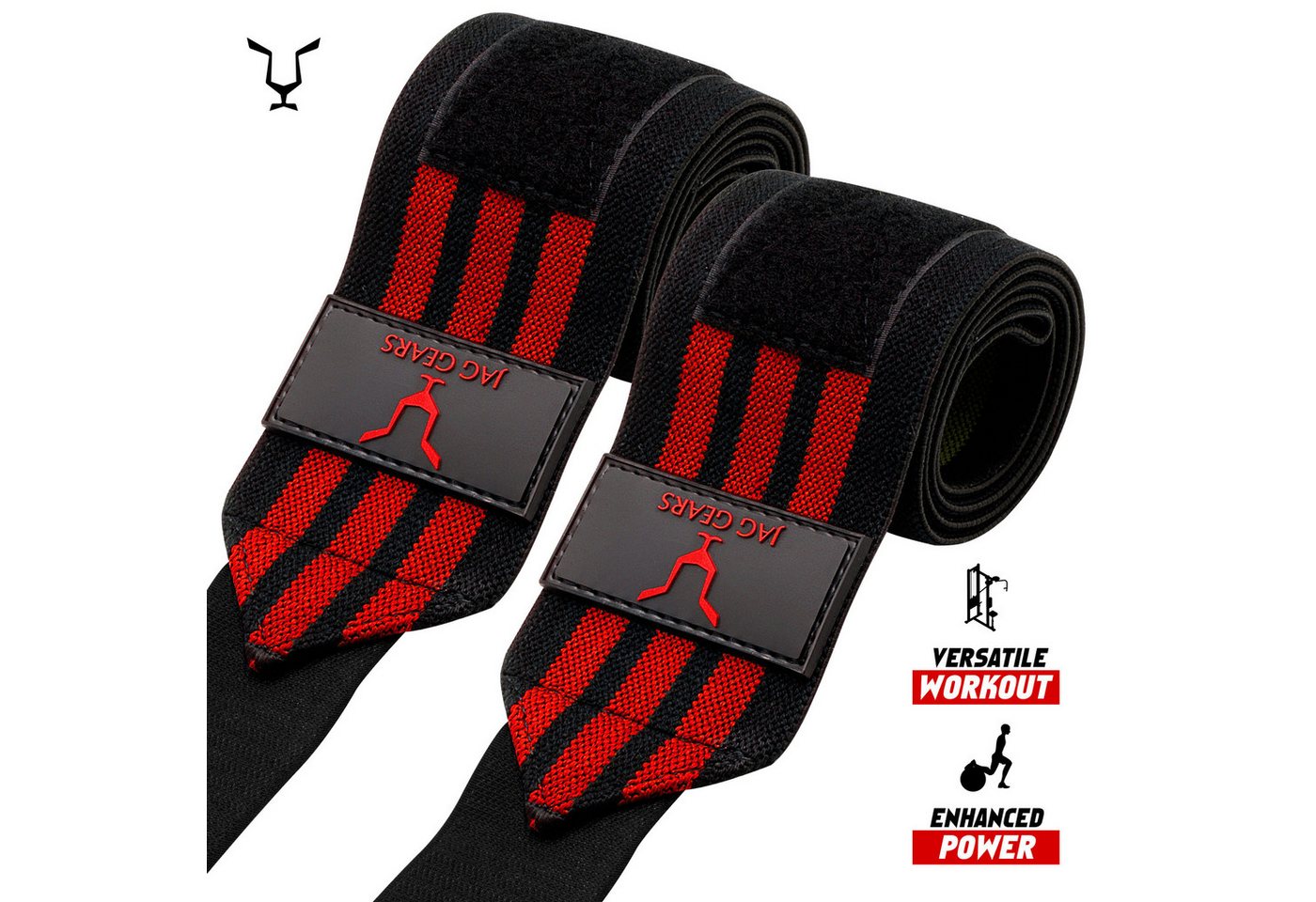 JAG GEARS Ellenbogenschutz Ellenbogenbandage, verstellbare Riemen zum Gewichtheben (pair), Mehrzwecksport, Kreuzheben, Klimmzüge, Fitnessbandage Bild 4