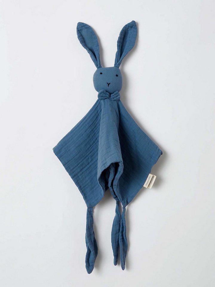 OrganicEra Schmusetuch Baby Kuscheltier Bio-Musselin Hase, Baumwolle, (1-tlg), GOTS-zertifiziert