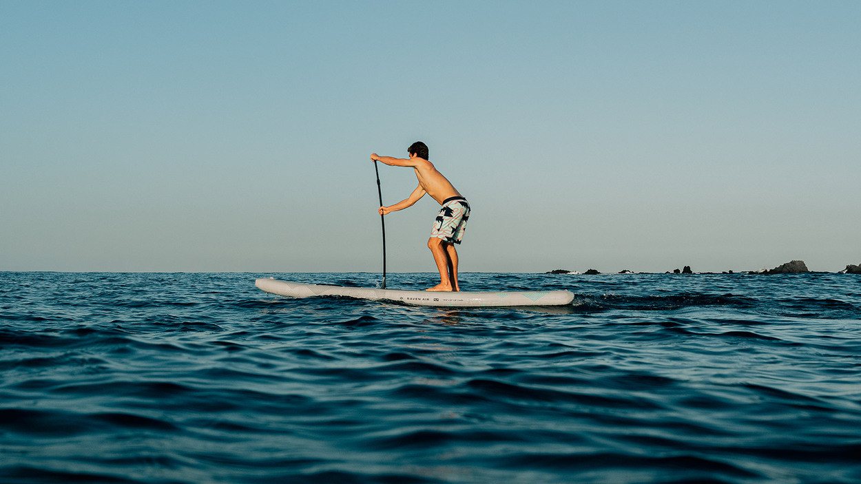 DuoTone SUP-Board DUOTONE RAVEN AIR SLS 12'6 Touring iSUP SUP Board leicht 7,9 kg SUP Bild 3