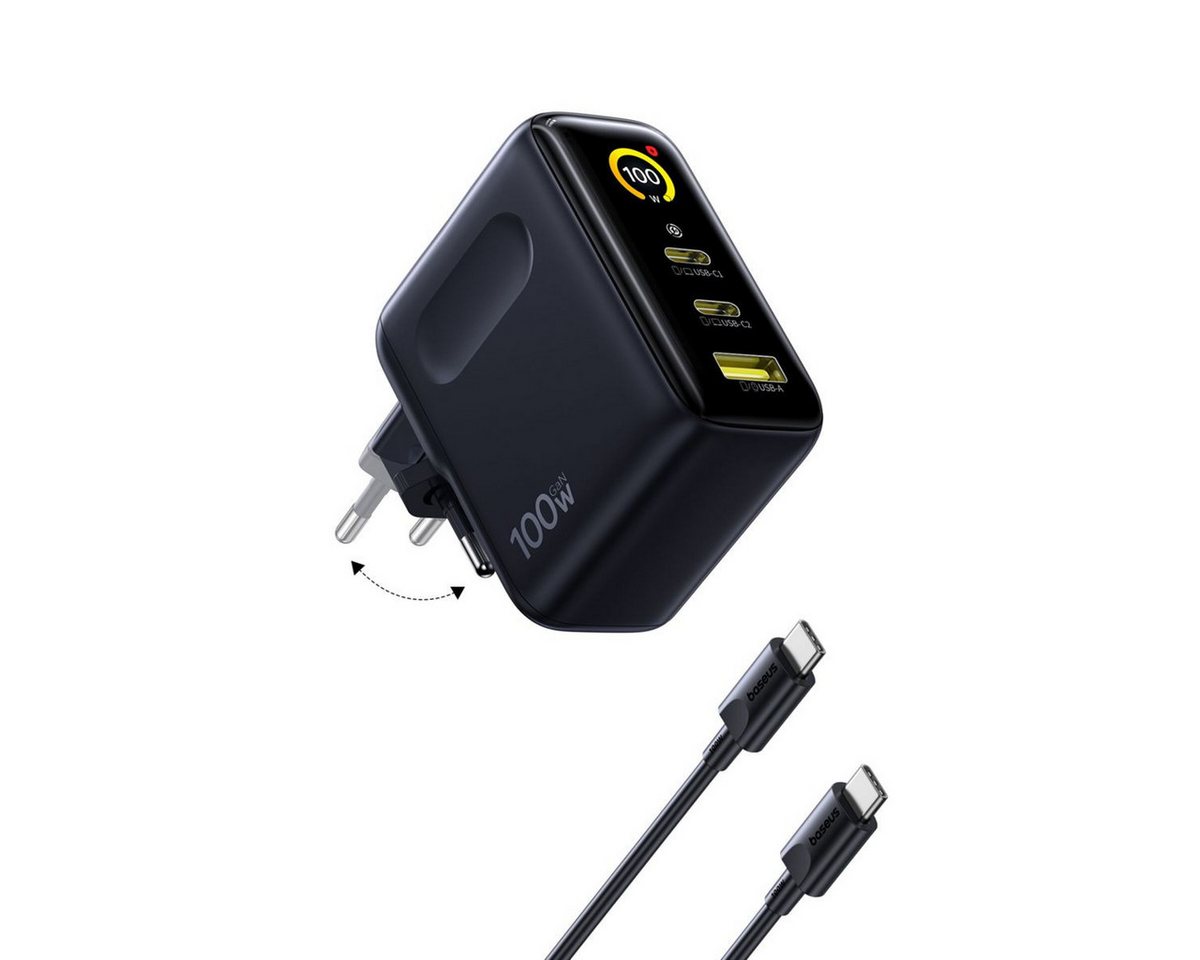 Baseus PicoGo AE21 Charger 2C+A 100W + Type-C 1.5m USB-Ladegerät Bild 4