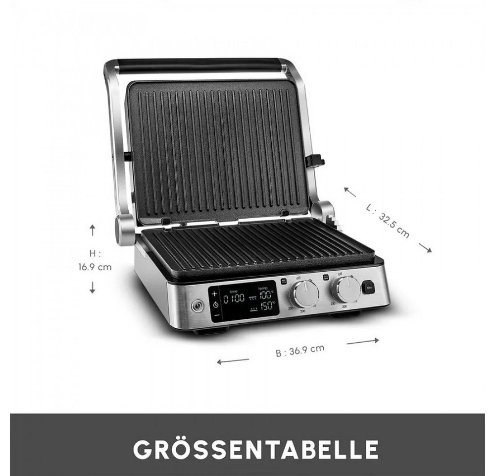 Karaca Toaster Karaca Compact Stahl Inox 2008 Grill- und Toastmaschine 2000 W Bild 2