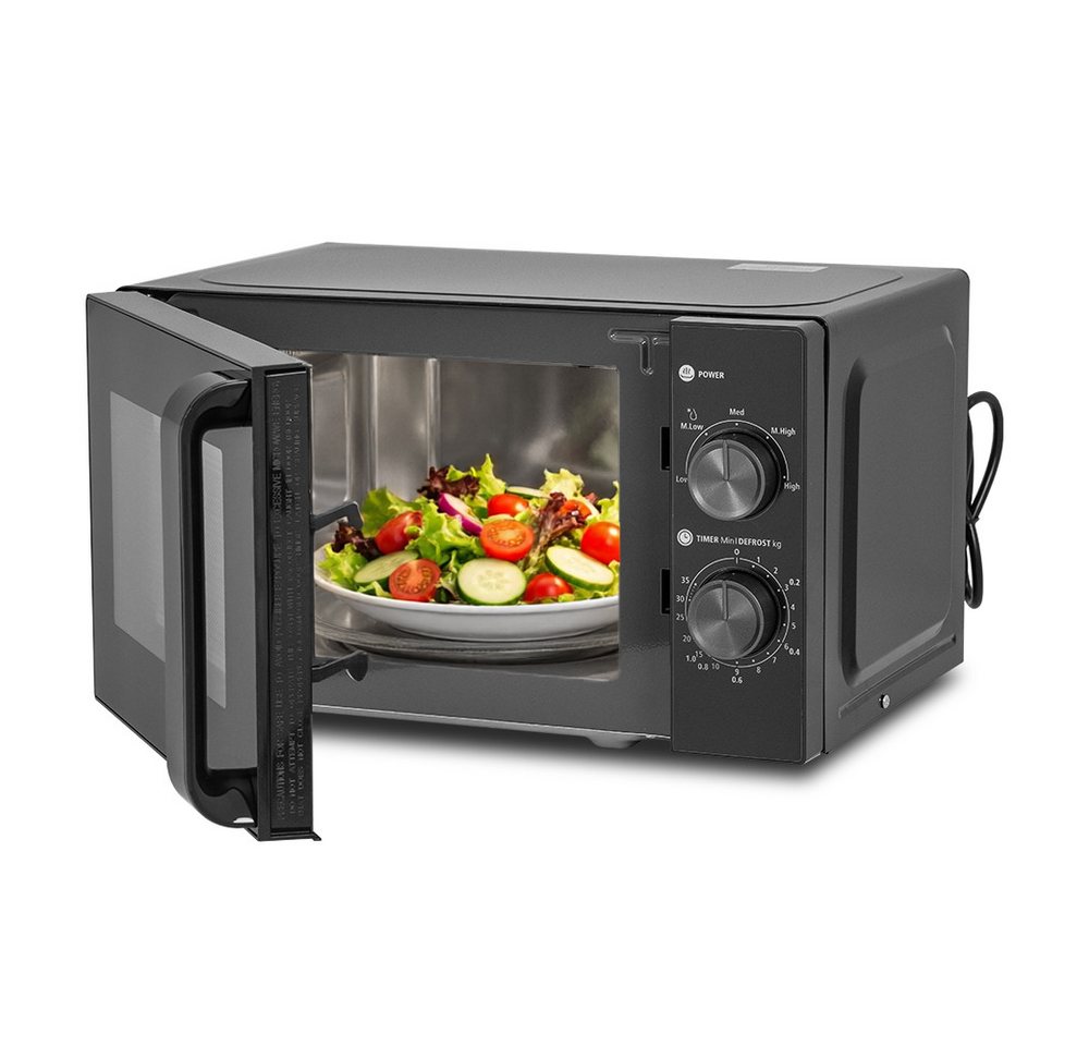 Smad Mikrowelle, Mikrowelle, 20 l, und leicht zu bedienen,mit Drehteller,mit Auftaufunktion Bild 2