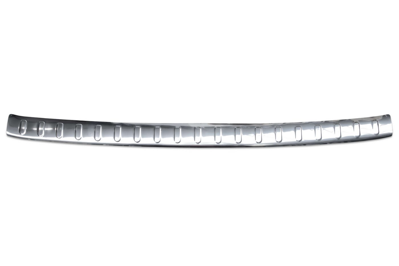 RECAMBO Ladekantenschutz für FIAT 500, 500C, 2007-2015 Stoßstangenschutz, V2A rostfrei, Exklusive Optik, praktischer Schutz & perfekte Passform Bild 3