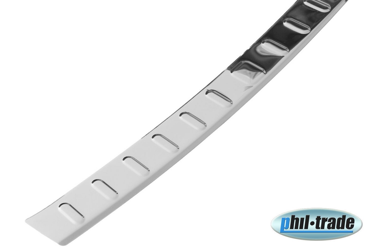 RECAMBO Ladekantenschutz für BMW X1 E84 2009-2012 vor LCI Stoßstangenschutz, V2A rostfrei, Exklusive Optik, praktischer Schutz & perfekte Passform Bild 4