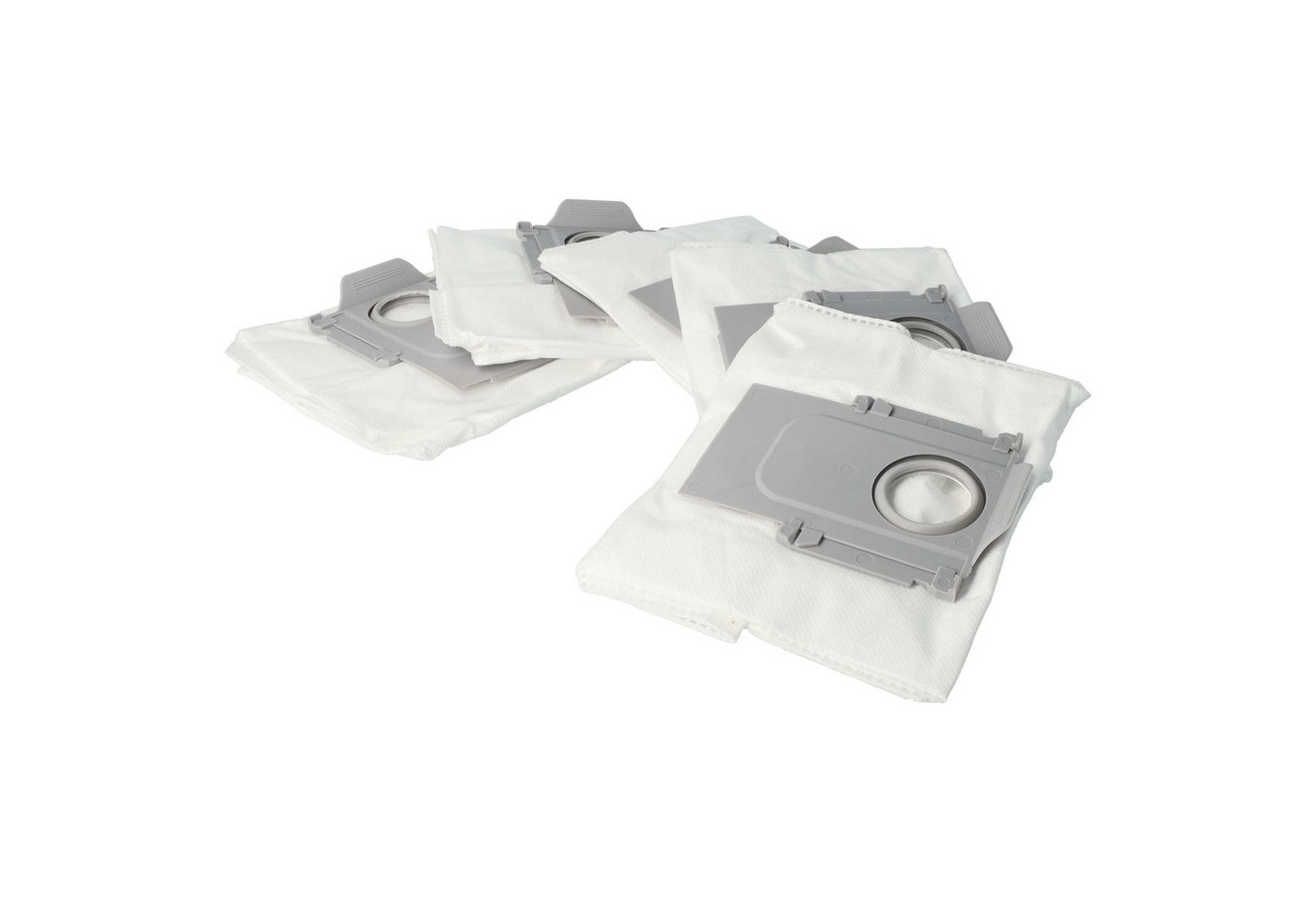 vhbw Staubsaugerbeutel passend für Roborock Q5, G10S, G10PRO, Q7, Q7+, Q5+, S7 MaxV, Q7max+, 5 St.
