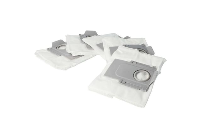vhbw Staubsaugerbeutel passend für Roborock Q5, G10S, G10PRO, Q7, Q7+, Q5+, S7 MaxV, Q7max+, 5 St.