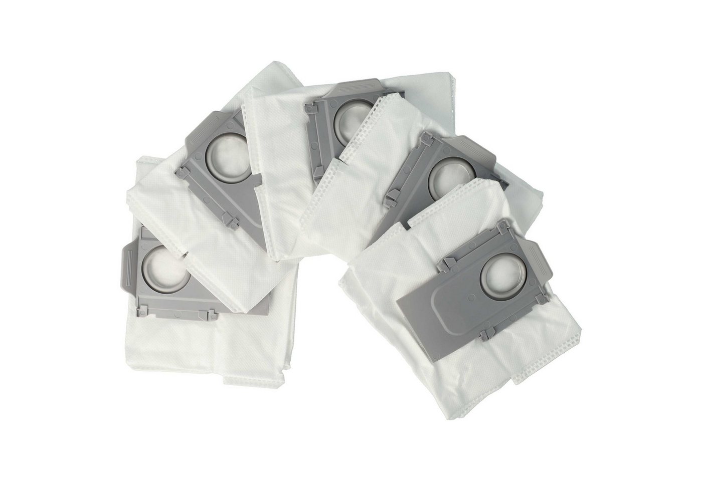 vhbw Staubsaugerbeutel passend für Roborock Q5, G10S, G10PRO, Q7, Q7+, Q5+, S7 MaxV, Q7max+, 5 St. Bild 2
