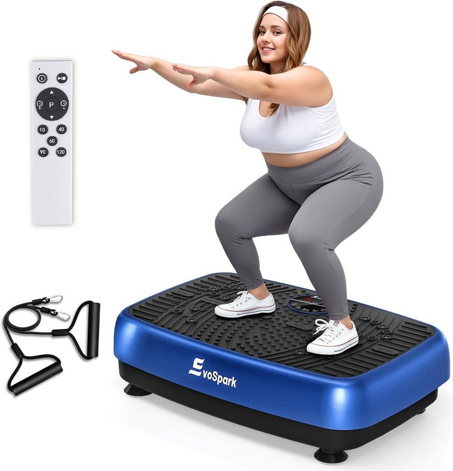 Vivitar Vibrationsplatte Vibrierende Schüttelplattform für das Ganzkörper-Fitnesstraining, (maximale Vibrationsgeschwindigkeit 99rpm, 108 Widerstandsstufen, bestes Gerät für Heimfitness für Männer und Frauen, kompaktes Design), für Lymphdrainage, Ganzkörper-Fitness-Schüttelplatte
