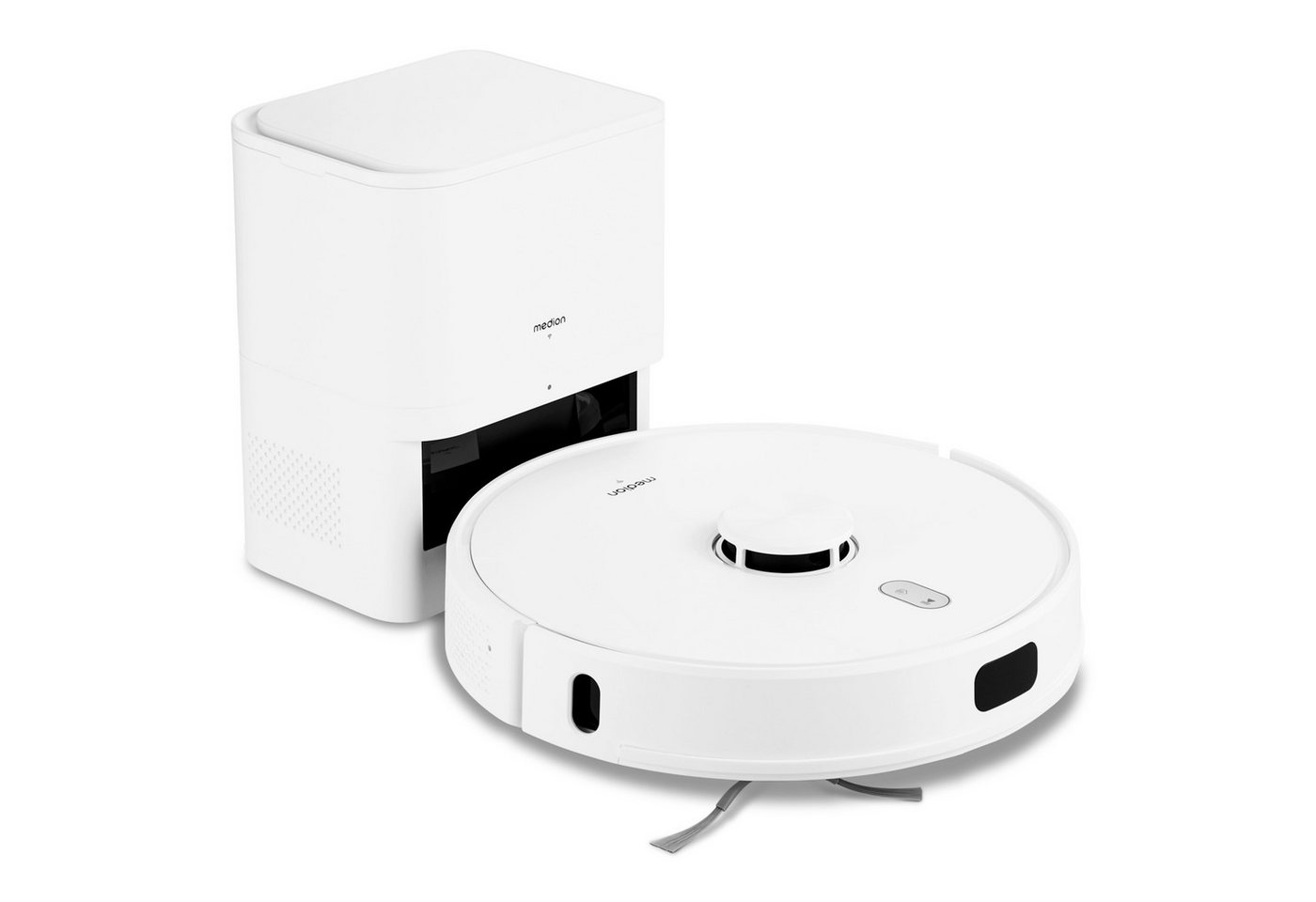 Medion® Saugroboter Zubehör-Set Absaugstation MD12035 für X41, (Packung, 1-tlg., 1 x Absaugstation, 3 x 2 L Staubbeutel), X41 Bild 3